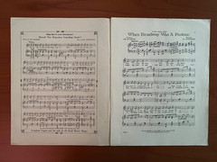 When Broadway Was A Pasture sheet music, 1911, featuring Valeska Suratt