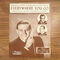 Everywhere You Go Sheet Music Vocal Voice Easy Listening Big Band MPN 563