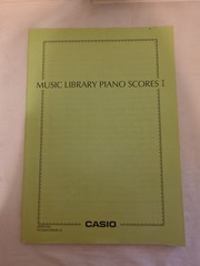 Casio Songbook Music Library Piano Scores Book, Large 128 Pages Excellent Cond.