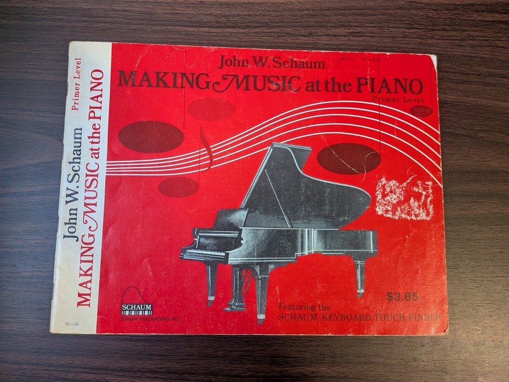 1963 Complete John W Schaum Making Music At The Piano Primer Level Keyboard