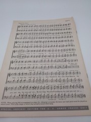 Armed Forces Song Folio Lot of 5 (1955, 1959, 1960) – Vintage Military Music Rar