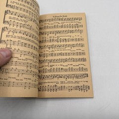 Vintage 1952 “Solid Rock” Christian Hymnal Song Book Shape Notes