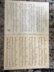1941 HAROLD ARLEN FILM sheet music BLUES IN THE NIGHT “My Mama Done Tol’ Me”