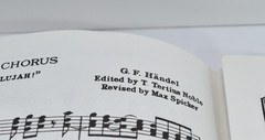 Choral Sheet Music Hallelujah Chorus from « The Messiah » SATB G. Schirmer&rsquo;s
