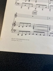 Desiree Neil Diamond Sheet Music 1977