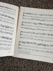 Vintage Lot J.S. Bach Organ Works Sheet Music Book Liturgical Complete Works