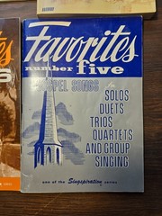 Vintage Sacred Gospel Song Books Lot of 10 Paperback Inspirational Religious