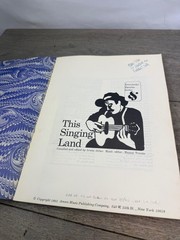 Vintage Guitar Banjo Songbook Lot 2 This Singing Land Gene Leis Folk Pop Rock