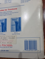 Melodious Etudes for Trombone Book 1 Paperback by Joannes Rochut Carl Fischer