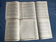 Lot 4 ARMED FORCES SONG FOLIO Nov 1959 Aug 1962 Jan 1963 Apr 1963 Music & Verses