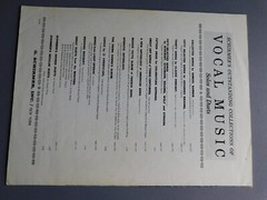 Into the Night – 1939 sheet music for High Voice & Piano – Clara Edwards