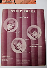 4 Pc. Vintage Sheet Music by Johnny Mercer, Bing Crosby, Andrews Sisters