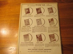 Vintage (1946) Personality Songs Sheet Music Book. M. Witmark & Sons. 16 Songs