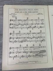 Where The Blue of the Night Sheet Music Bing Crosby De Sylva Brown 1931 P/V/G