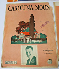Vintage 1920s-1940s Sheet Music- Cotton Club, Billion Dollar Baby, Baby Face