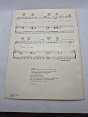 Vintage Chicago “Hard Habit To Break” Sheet Music Original 1984