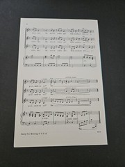 EARLY ONE MORNING (OLD ENGLISH FOLK SONG) BY TOM SCOTT SHEET MUSIC SHAWNEE PRESS