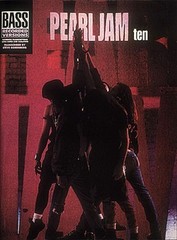 Pearl Jam Ten Sheet Music Bass Recorded Versions NEW 000694882