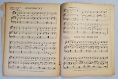 Mystery Children&rsquo;s Songbook Sheet Music Anthology 1944 MM Cole Vintage No Cover