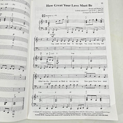 Ready To Sing New Hymns Of Faith Choral Book SATB Songbook Piano Christian Music
