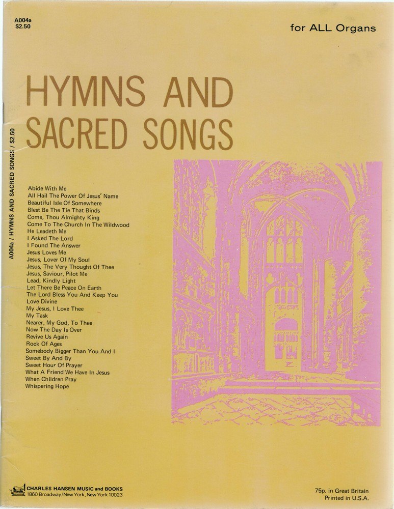 Charles Hansen Music – Hymns and Sacred Songs for All Organs