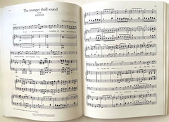 Oratoriao Anthology Vocal Library Baritone or Bass Voice Music Book Large Format