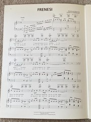 FRENESI Sheet Music by Alberto Dominguez P/V/G