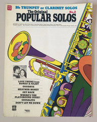 1969 Trumpet & Clarinet Solos Beatles Ohio Express Groovy Hal Leonard Song Book
