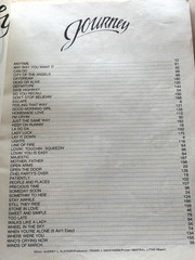 Vintage 1982 Journey Complete Vol 1 Song Book PB 45 Songs Rock