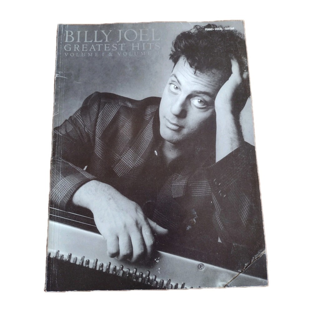 Billy Joel Greatest Hits Volume I & II Piano Vocal Guitar Songbook