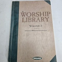 The Worship Library Volume 2 Choral Songbook SATB Word Music Christian 1998