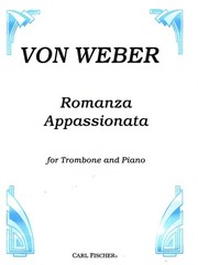 Von Webber – Romanza Appasionata – Trombone & Piano (CU1250)