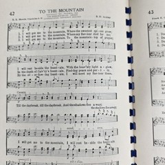 Old Fashioned Revival Hour Songs No 2 Gospel Choir Piano Songbook 1955 Vintage