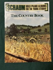 Schaum Solo Piano Albums For The Young Student “The Country Book” 1989