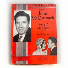 A Pair Of Blue Eyes Sheet Music John McCormack Irish Song O My Heart Film 1930