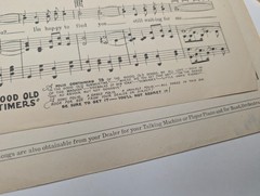 1926 Hello Aloha How Are You Hawaiian Fox Trot Sheet Music Ukulele Sailor Navy