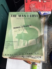 George Gershwin The Man I Love Piano Sheet Music 1924 New World Music