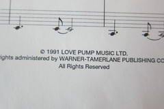 Vintage 1991 Escape Club (2 hit wonders) Sheet Music For « I&rsquo;ll Be There »