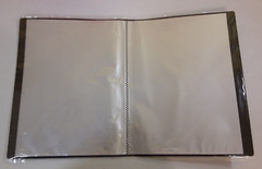 NEW, Sheet Music Folder Binder black 40 sleeve 8.5×11 A4 80-page capacity Cahaya