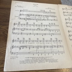 Soon ( Strike Up the Band) Sheet Music George & Ira Gershwin 1929