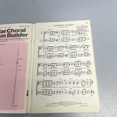 Popular Choral Program Builder 50 Popular Songs Sheet Music Book SATB Lou Leaman