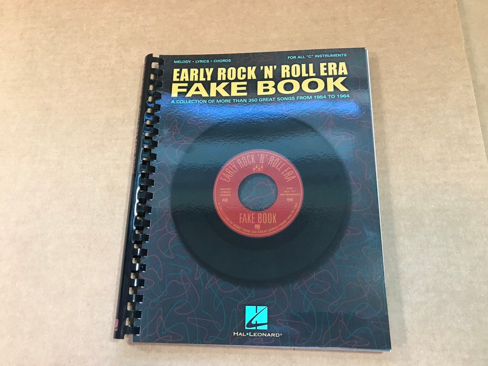 Hal Leonard Early Rock ‘n’ Roll Era Fake Book Melody Lyrics Chords and c