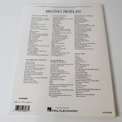 The Songs Of Irving Berlin Patriotic Piano Vocal Guitar Songbook Sheet Music