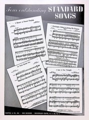 All Around The World Sheet Music Phoenix &rsquo;55 1955 Musical David Baker Craig