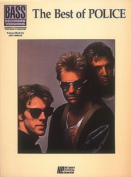 Best of The Police for Bass Guitar Tab Intermediate Sheet Music Lyrics Song Book