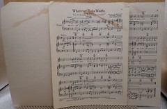 Whatever Lola Wants – Richard Adler & Jerry Ross – Sheet Music 1955