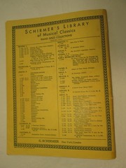 Schirmers CZERNY Op 599 Vol 146 & CLEMENTI Sonatinas Vol 40 Piano Scores