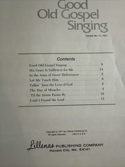 Vtg. The Envoys Sing -Good Old Gospel Singing Songbook 1971 Piano/Chorus/Guitar