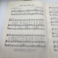 Vintage Gospel Songbook Manna Music 12 Songs Christian Piano 1966 Good
