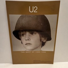 U2 The Best of 1980-1990 Guitar Voice Sheet Music Song Book Rock Tab